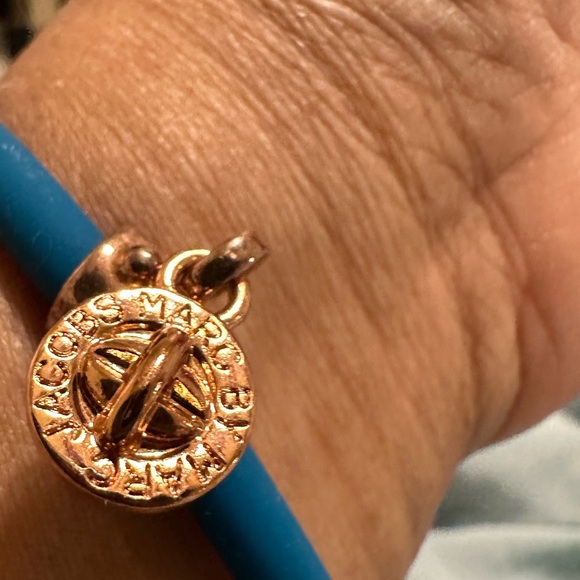 Marc by Marc Jacob Woman Dangling Hex Blue Green Bracelet - Picture 5 of 6